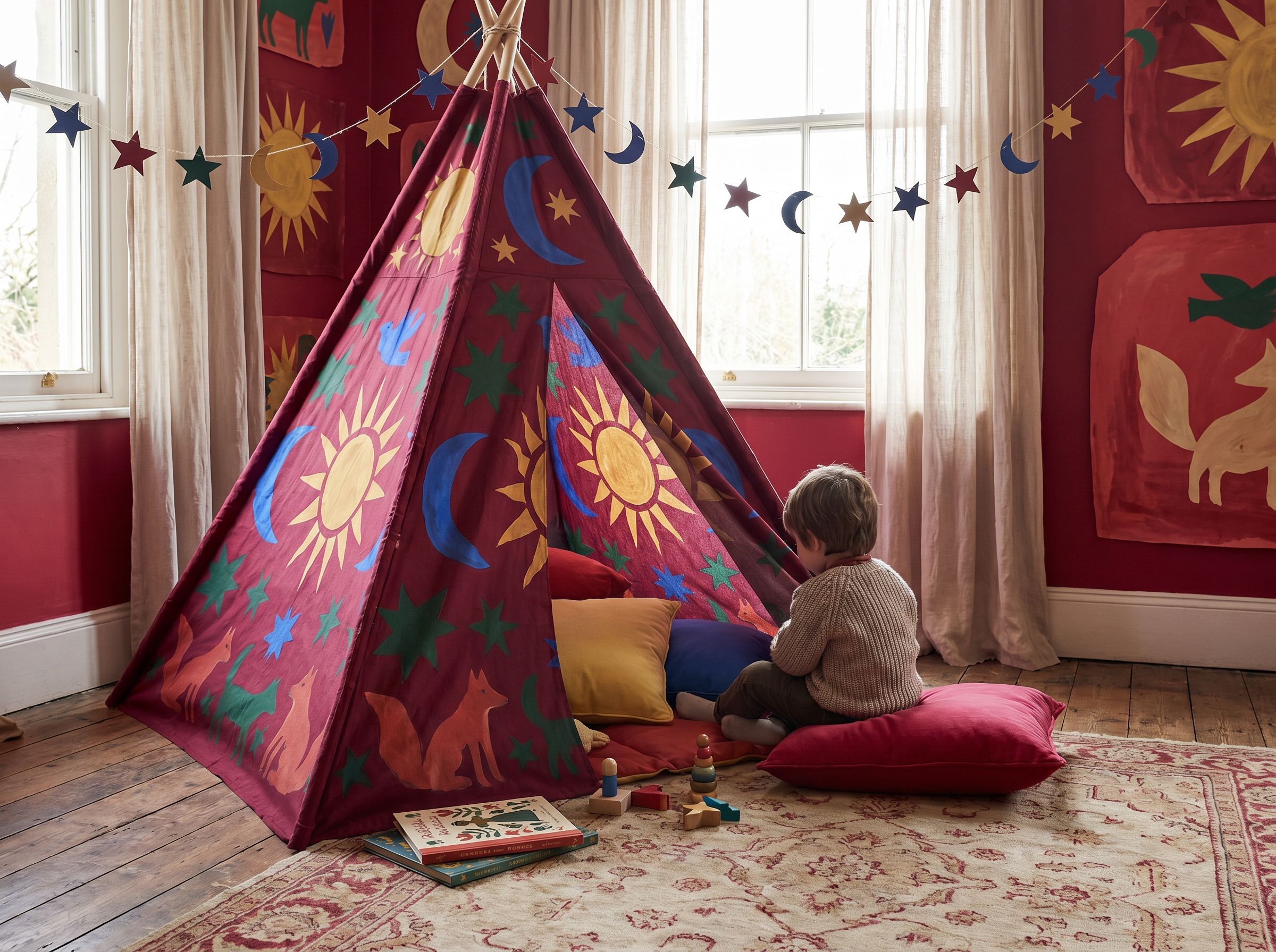 Quelle est la difference entre un tipi interieur et exterieur pour enfants